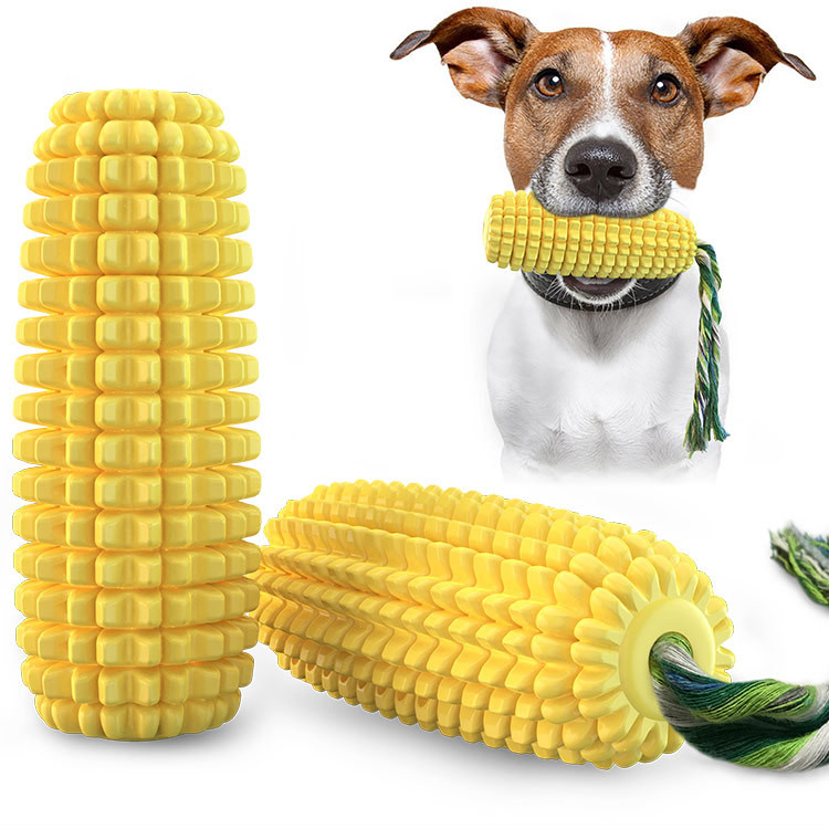 Corn Dog Stick - Juguetes populares de goma duradera para