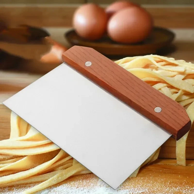 Okonomiyaki Spatula - Cortadores de pasta de acero inoxidable,