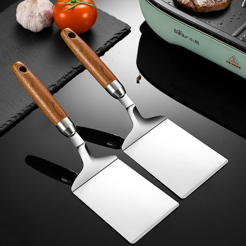Espátula para cocinar carne co - Okonomiyaki Spatula reseña y precio
