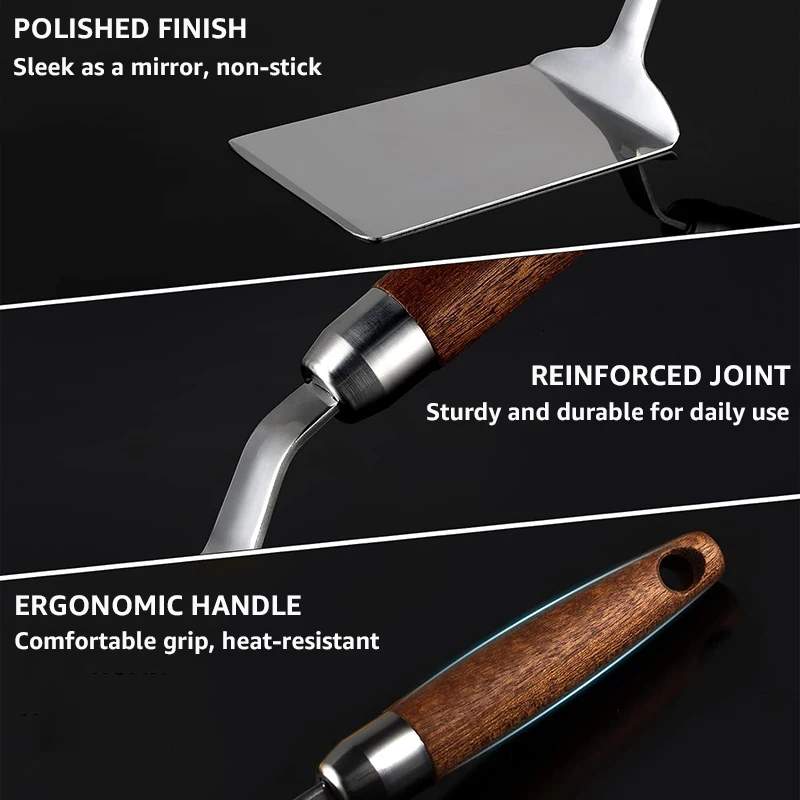 Espátula de acero inoxidable c - Okonomiyaki Spatula reseña y precio