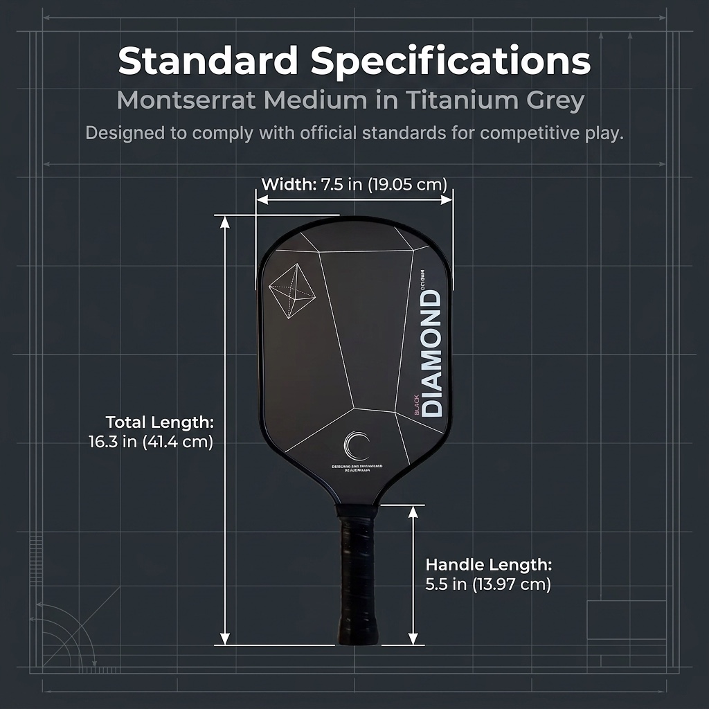 Paleta de Pickleball BLACK DIA - Crepe Pan Carbon reseña y precio