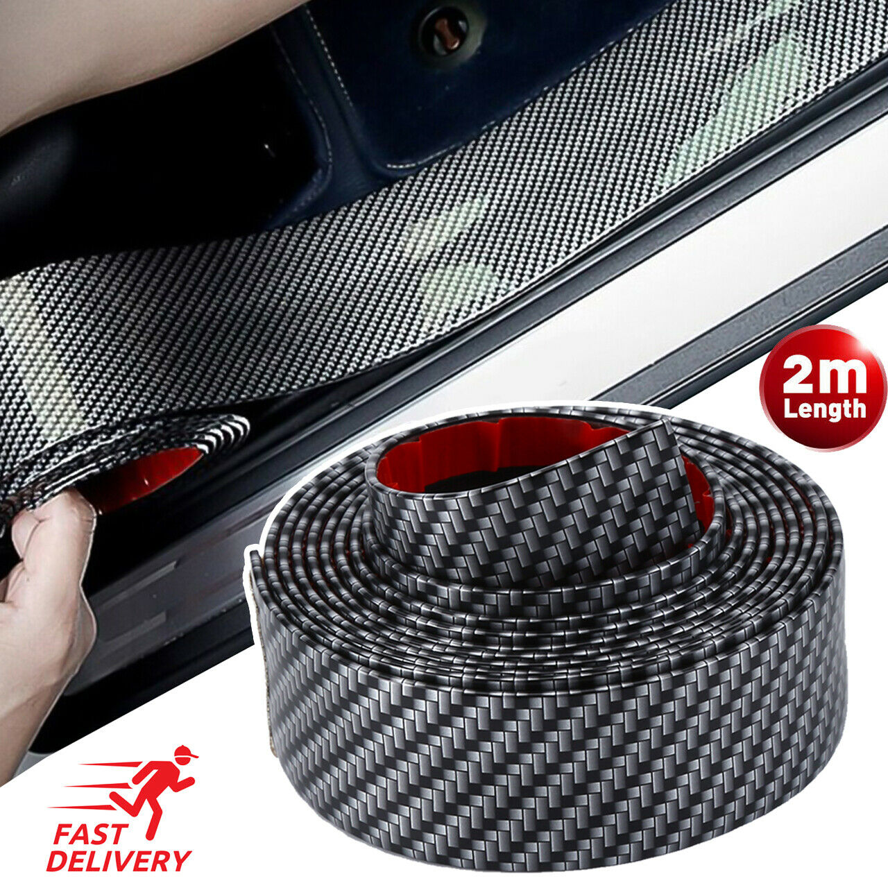 Pegatinas de coche de 2M, Prot - Crepe Pan Carbon reseña y precio