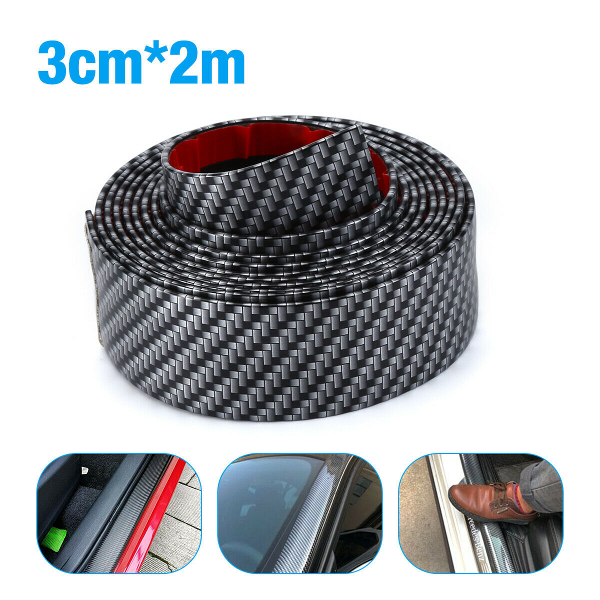 Pegatinas de coche de 2M, Prot - Crepe Pan Carbon reseña y precio