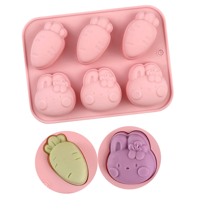 Molde de silicona de dibujos a - Bunny Cake Mold reseña y precio