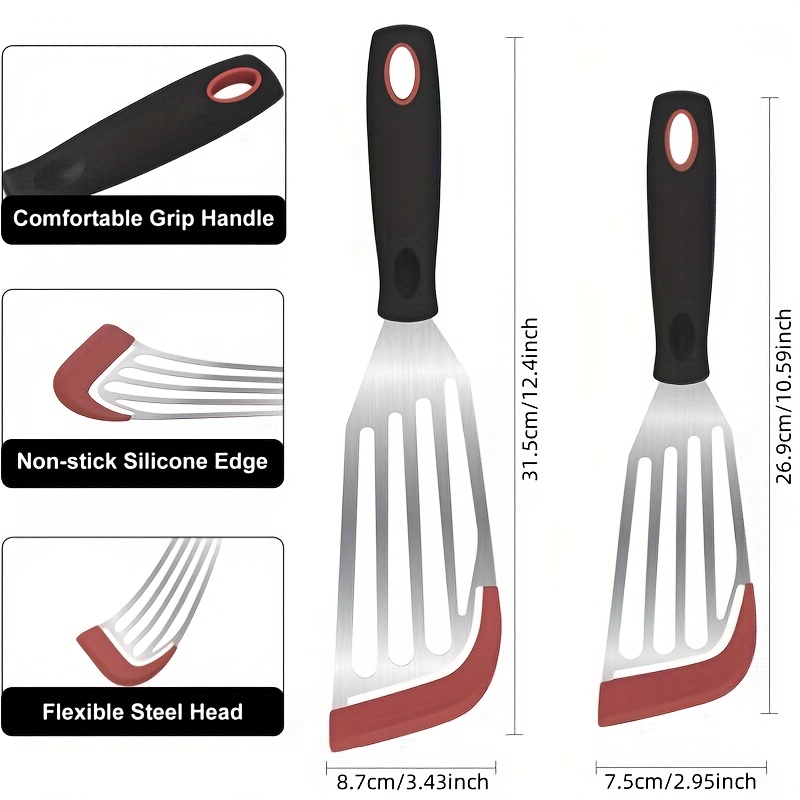 Espátula de silicona de acero  - Okonomiyaki Spatula reseña y precio
